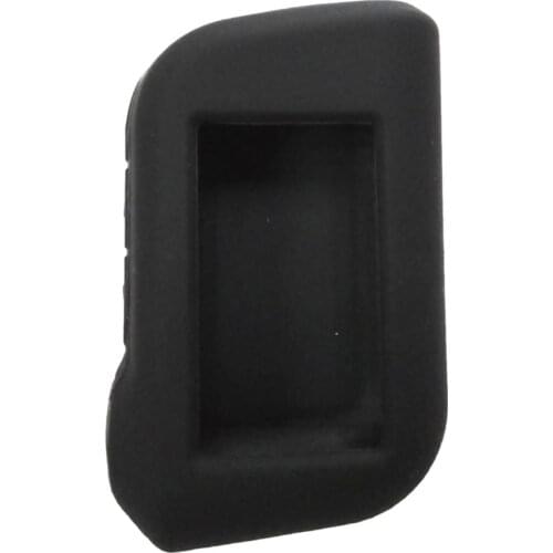 Silicone Case Cover For Starline A93 A63 Two Way Car Alarm System LCD Remote A93 Black Silicone Case Keychain Cover