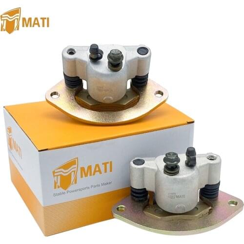Left Right Front Brake Caliper Assembly for Polaris ATV Scrambler Sportsman 550 850 100 X2 XP SP MV Replacement 1911150 1911151