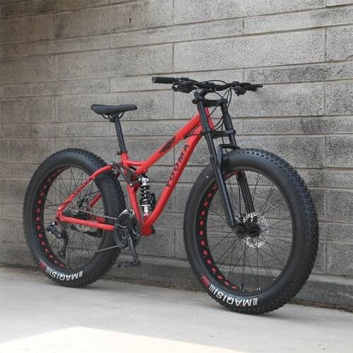 Mechanical Disc Brake Snowmobile 4.0 Ultra Wide Tire Mountain Bike
