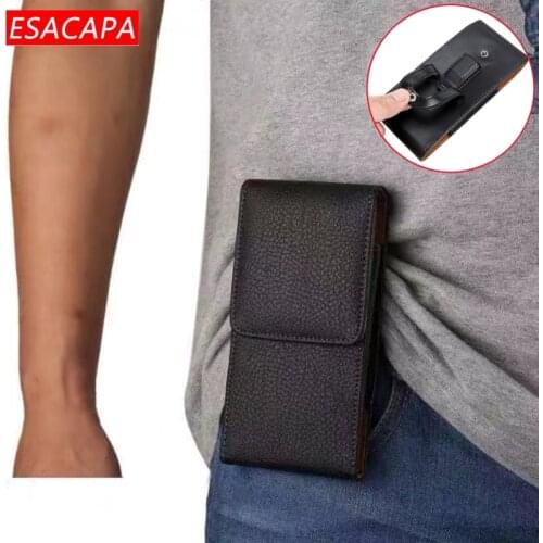 Fashion Vertical Belt Clip Holster Cover For Oneplus 9 8 7 Pro 9R 8T 7T Flip Leather Case Waist Bag For Oneplus Nord N10 5G N100