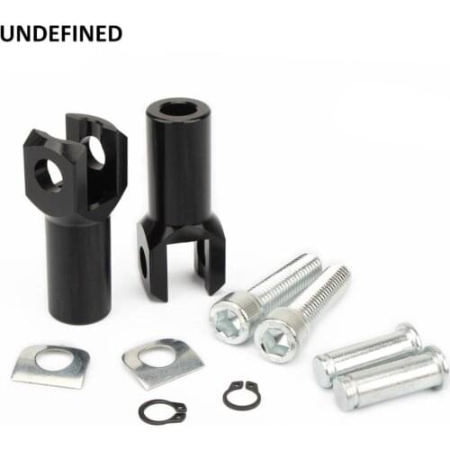 Motorcycle 2.25" Passenger Foot Peg Support Mount Clevis Kit For Harley Softail Fat Boy Cross Bones FLSTSB 2000-2006