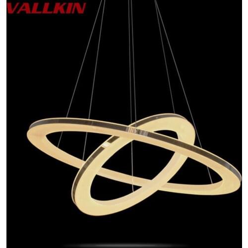 Hanging Lights Dining Room Lamp LED Pendant Light Modern Acrylic LED Pendant Lamp Ring Lighting Fixture for Home Light Lamps