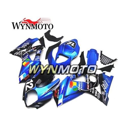 Complete Fairings Kit For GSXR1000 2007-2008 07 08 K7 ABS Plastics Bodywork Light Blue Colorful Cowlings Fairings Kit Frames New