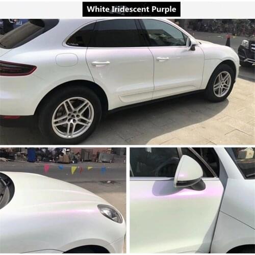 SUNICE High Gloss/ Matte Discoloration Iridescent Autocar Vehicle Vinyl Wraps Body Paint Protection Wrapping Skin Film Air Free