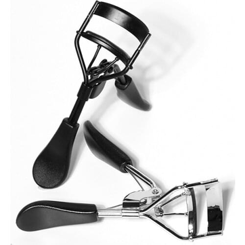 1pcs Makeup Eyelash Curler Portable Beauty Tools Lady Women Lash Nature Curl Style with Handle Eye makeup tools 2 Colors