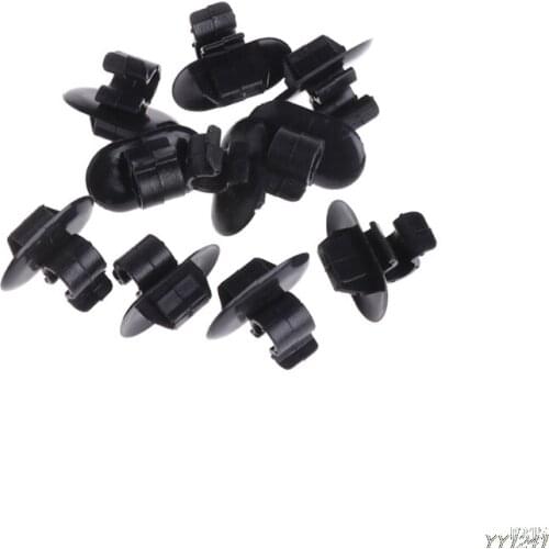 10x Bonnet Stay Clip Plastic Fastener Holder For Citroen Peugeot Vauxhall Vivaro car accessories