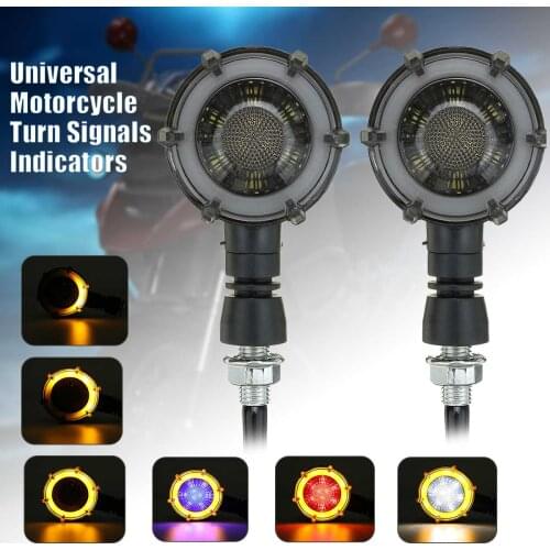 2pcs Dynamic Motorcycle LED Turn Signal Light Blinker Indicator Flasher Lamp ATV for Yamaha nmax 125 155 160 MT07 MT09 for Honda
