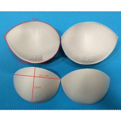 5 Pairs/Lot Sexy Women Sponge Bra Pad Chest Cups Breast Enhancer Push Up Bikini Inserts Invisible Thick Bra Padded for Swimsuit