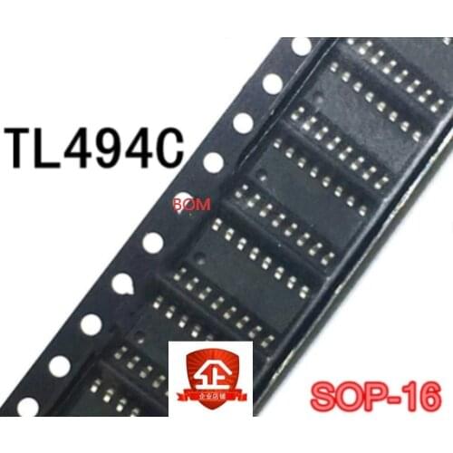 10PCS TL494CD SOP-16 TL494CDR TL494C TL494 SOP16 SMD New and Original IC Chipset