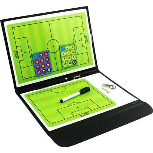 53cm Foldable Magnetic Tactic Board Soccer Coaching Coachs Tactical Board Football Game Football Training Tactics Clipboard Hot