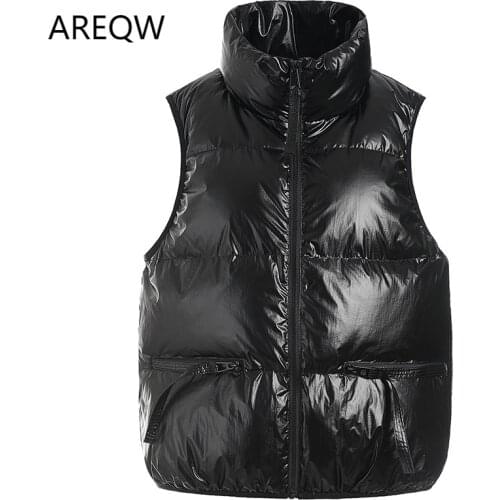 Женские пуховые жилеты AREQW China At AliExpress