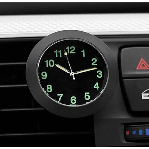 Car Clock Mini Backlight Decoration Car Air Vent Quarz Clock for Car SUV Ornaments часы в машину Car decoration quartz watch