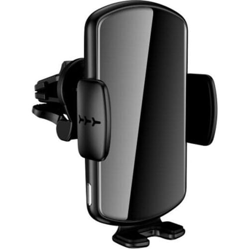 15W Car Qi Wireless Charger For iPhone12Pro 11 XR 11pro Samsung S10 9 8 Note10 Smart Sensor Clamping Air Vent Mount Phone Stand