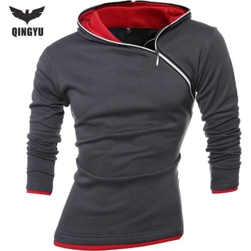 Hot sell 2018 Hoodies Men Sudaderas Hombre Hip Hop Mens Brand Leisure Men Zipper Jacket Hoodie Sweatshirt Slim Fit Men Hoody YUJ