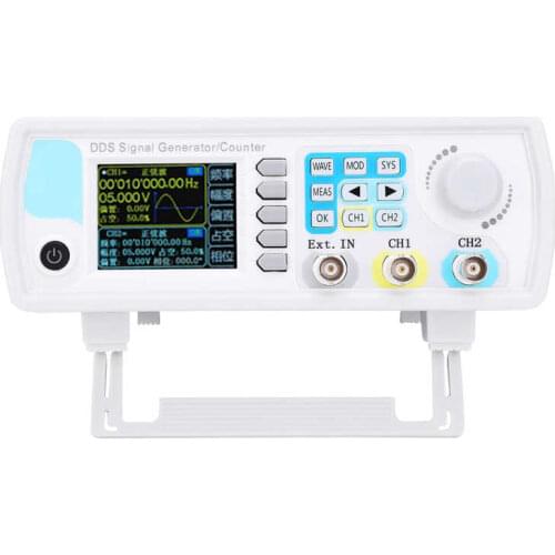 JDS6600-30M 2-Channel DDS Function Arbitrary Waveform Signal Generator Pulse Signal Frequency Meter AC100-240V