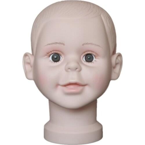 High quality kid Mannequin Head Hat Display Wig training head model head model child head model