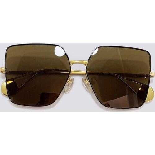 Fashion Rimless Luxury Brand Designer Vintage Outdoor Driving Sun Glasses Female Driving Eyewear Oculos De Sol