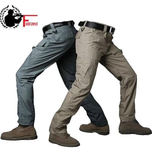 Men Waterproof Military Tactical Pants Male SWAT Soldier Combat Trousers Camo Style Work Army Casual Cargo Camouflage Joggers