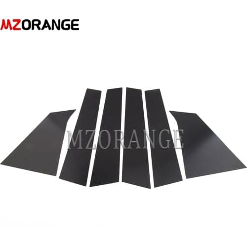 Car Door Trim For Chevrolet Malibu 2016-2021 Auto Door Protection Edge Guard Styling Strip Car Window Pillar Cover Anti-Scratch