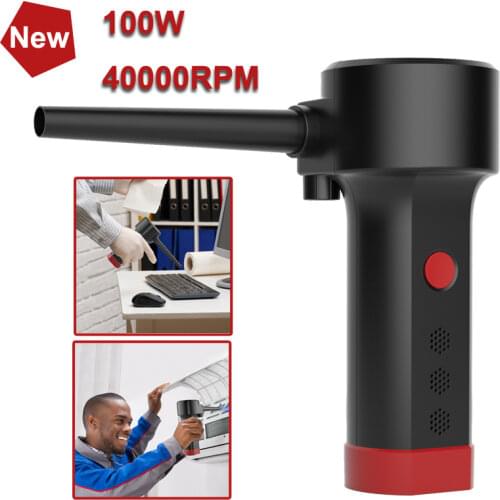 Newest Compressed Air Duster Electric Air Blower Computer Keyboard Cleaning,Handheld Cordless PC Duster Cleaner