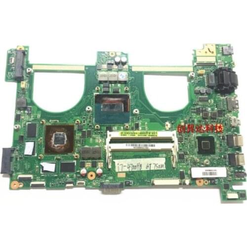 Send board+I7-4700HQ GTX850M 4GB N550JK Laptop motherboard for ASUS N550J N550JK N550JV Q550JV mainboard N550JX Motherboard