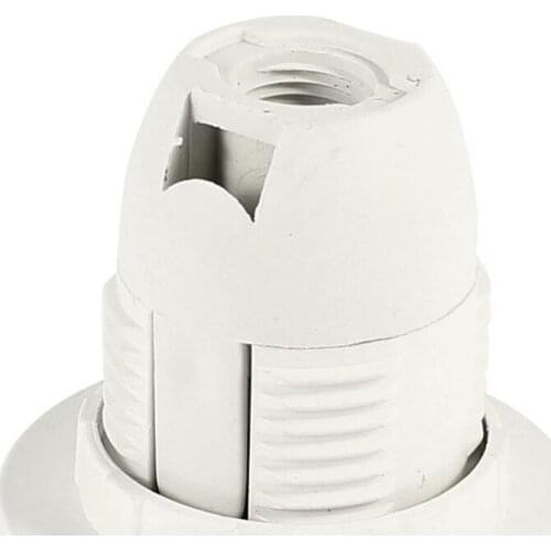 KSOL New Style Plastic Shell Screw Type E14 Bulb Light Lamp Holder Socket AC 250V 2A