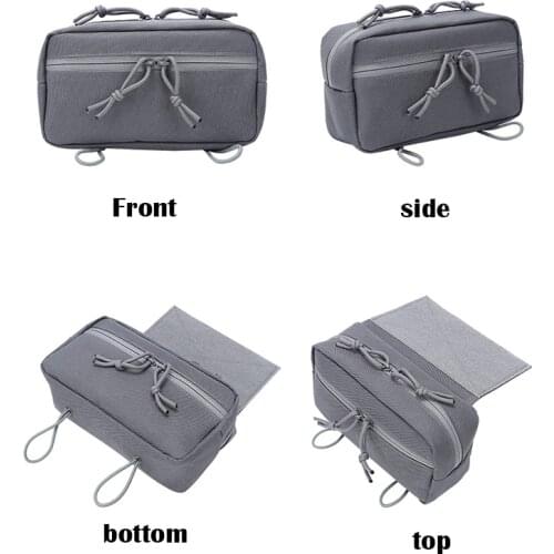 Down Hanger Utility Belly Pouch MOLLE Vest Hunting Bag Military Airsoft Paintball Accessories For JPC APC Armor D3 Chest Rigs