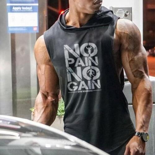 Sport Vest Sleeveless Breathable Polyester O-neck Workout Vest for Summer