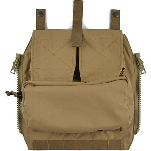 TwinFalcons Pouch Zip-On Panel Delustering Cordura 500D TW-P042
