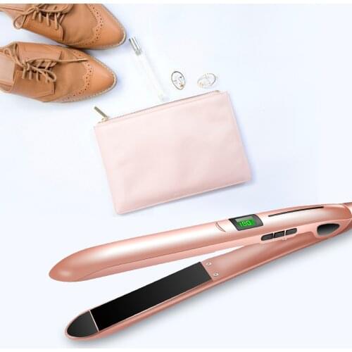 Professional hair straightener flat iron curling iron hair straightener LCD display ceramic flat iron hair styling