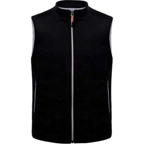 Mens Women USB Heated Vest V Neck Zipper Coat Electric Battery Heating Winter Warming EK-New