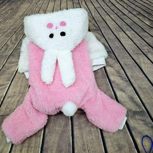 Pet Winter Clothes Dog Jumpsuit Outfit Puppy Costumes Warm Apparel Funny Pet Coat Jacket Yorkie Pomeranian Small Dog Clothing