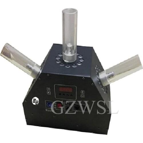 2PCS/LOT Tri Heads CO2 Jet Machine Stage Air Column Machine for Party Event Show