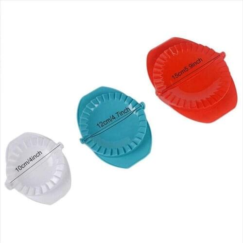 3 Sizes Pastry Presser Tools Set Home Kitchen DIY Dumpling Maker Moulds Kitchen Gadgets For Making Dumplings
