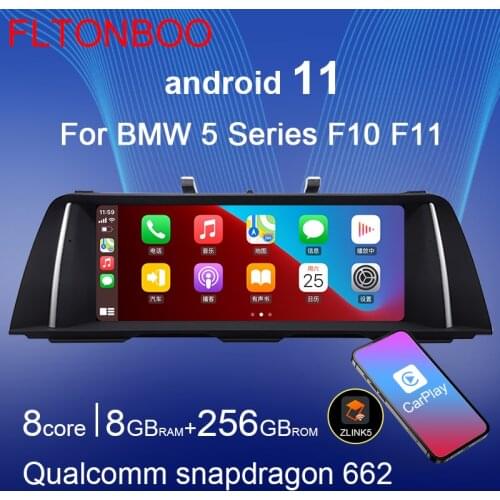 10.25'' IPS Android Car GPS Navigation Multimedia player for BMW 5 Series F10 F11 4G LTE