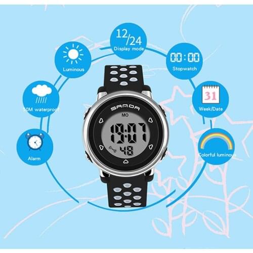 2021 New Fashion Sport Womens Watches 30M Waterproof Digital Watch for Girl Kids Ladies Casual Wristwatch Relogio Feminino