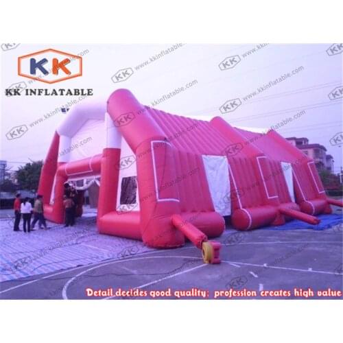 Long Huge arch type inflatable tents for commercial rental