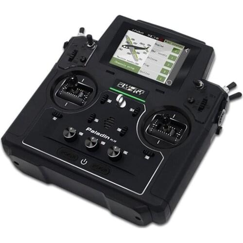 Flysky FS PL18 Paladin 2.4G 18CH Radio Transmitter for RC Drone Airplane w/ FS-FTr10 Receiver HVGA 3.5 Inch TFT Touch Screen