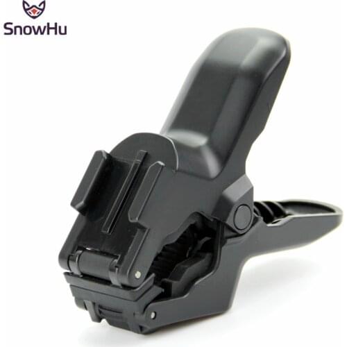 SnowHu for Gopro Accessories Jaws Flex Clamp Mount For Gopro Hero 9 8 7 6 + for yi 4k sjcam sj4000 sj7000 sport camera GP153