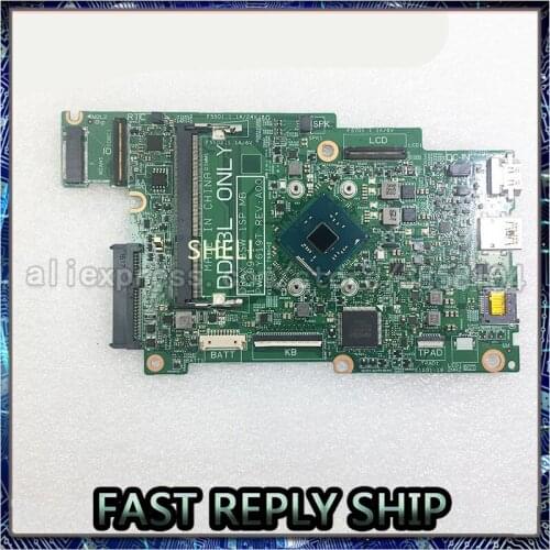 SHELI FOR DELL Inspiron 11 (3168) Laptop Motherboard W/ N3710 CPU CN-0J71V9 0J71V9 J71V9 DDR3L Test ok