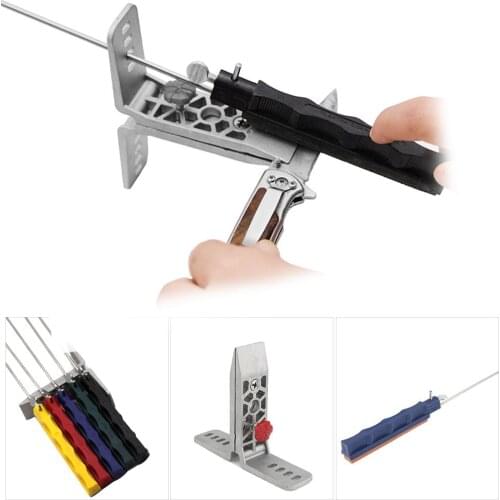 Professional Outdoor Knife Sharpener Grindstone Kitchen Sharpening Fix Angle Grinder Holder Almighty fixed angle sharpener