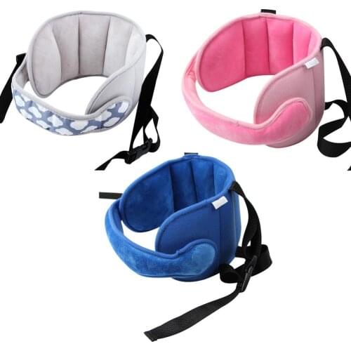 Adjustable Children Car Seat Head Support Sleep Strap Safety Belt Soft Pillow Cushion Pad For Baby Infant