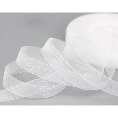 50 yards/roll) 1/2" (12mm) Organza Ribbon gift wrapping Christmas ribbonsDIY Hair accessories and Garments Jewelry Access