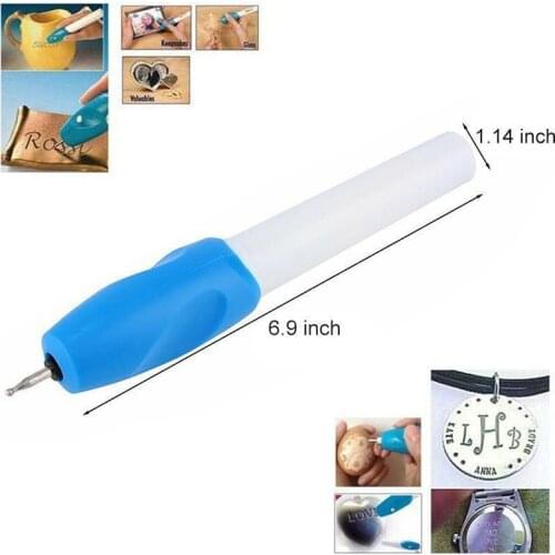 Hot Sale Portable Electric Engraving Pen Engrave Carve Tool for Steel Jewellery Metal Glass Carving Dropship