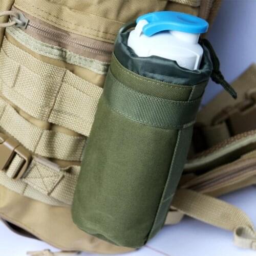TAK YIYING Tactical Accessory Airsoft 600D Outdoor Hiking MOLLE Open Top Water Bottle Pouch Hydration Pouch