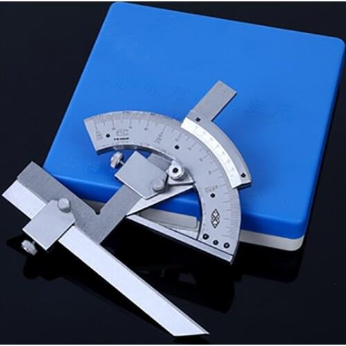 0-320 Degree Precision Goniometer Angle Measuring Finder Ruler Tools Universal Protractor Woodworking Measuring Tool