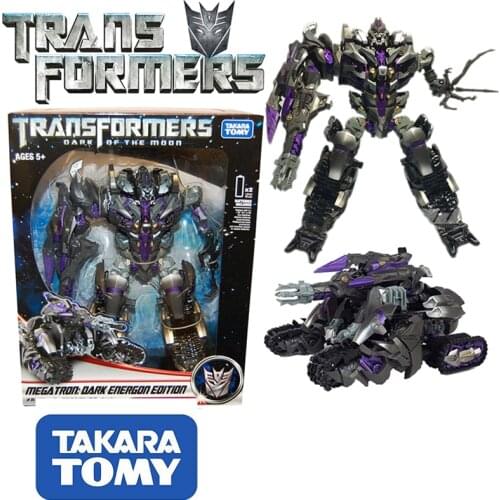 TOMY Transformers PREMIER Purple Megatron Movable Hands and Feet Action Figure Toys Model Figures for Children Kids Gift