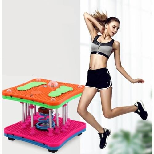 Twisting Machine Thin Waist Home Fitness Weight Loss Equipment Twisting Machine Dancing Machine Twisting Waist Plate Abdomen