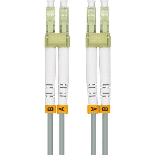 Indoor Armored 30Meters LC to LC Duplex OM2 50/125 Multi-mode LC/UPC FIiber Optical Cable Patch Cord Jumper LC-LC