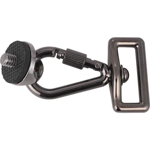 DSLR Camera 1/4" Screw Connecting Adapter +1/4" Metal Connecting Hook Adapter for DSLR Camera Shoulder Sling Quick Neck Strap Be